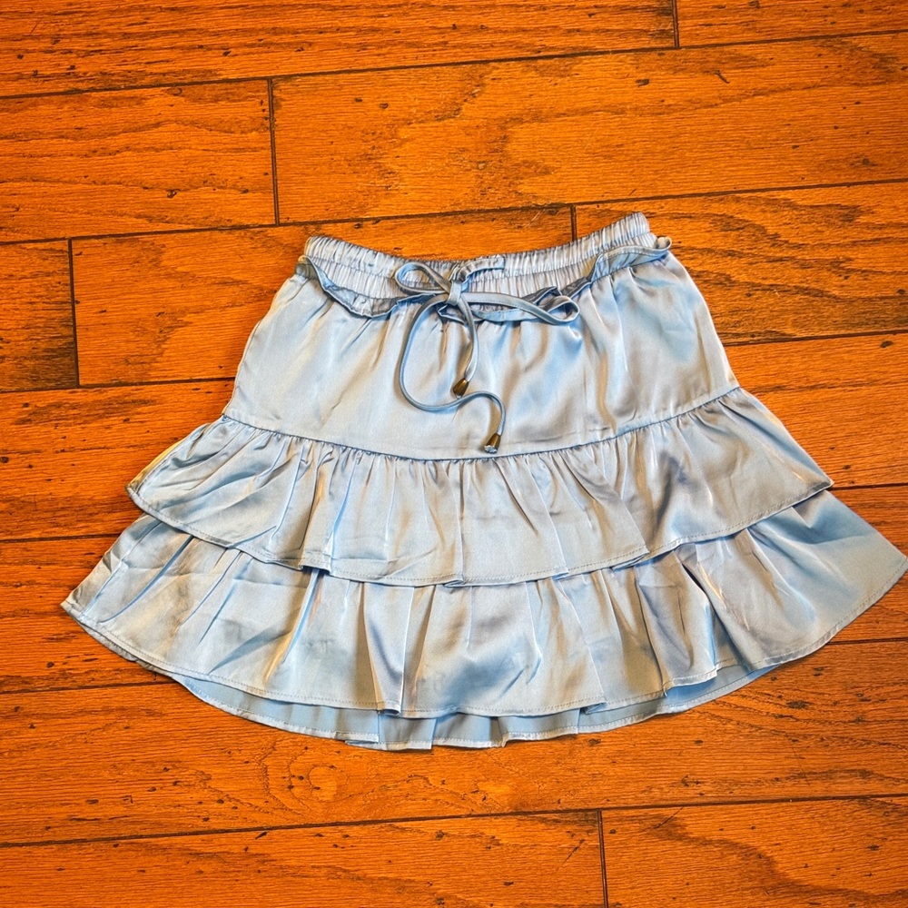 Shop the Mint Girls Satin Skort